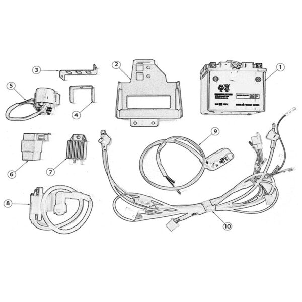 Elektrisch systeem mod. 110 A