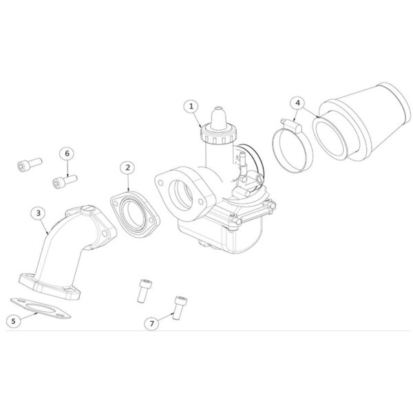 Inlaatsysteem mod. 160 4S